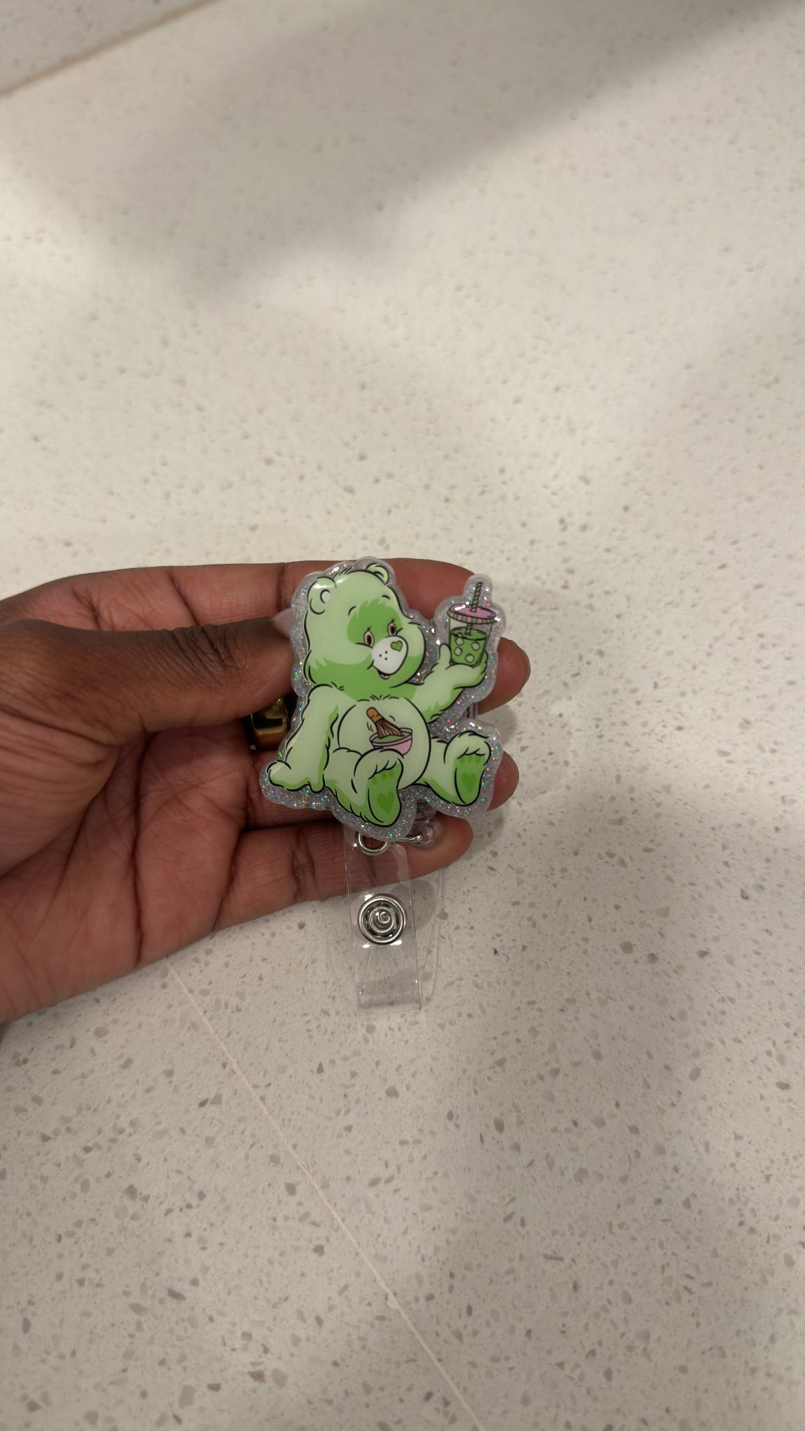 Care-A-Matcha Badge Reel