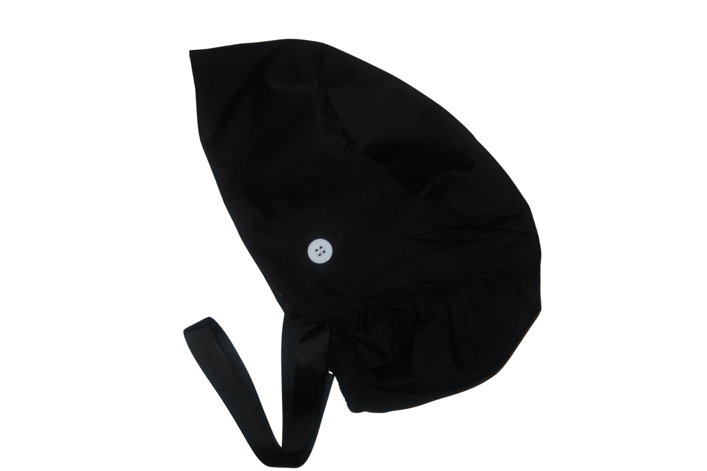Satin-Lined Bun Scrub Caps