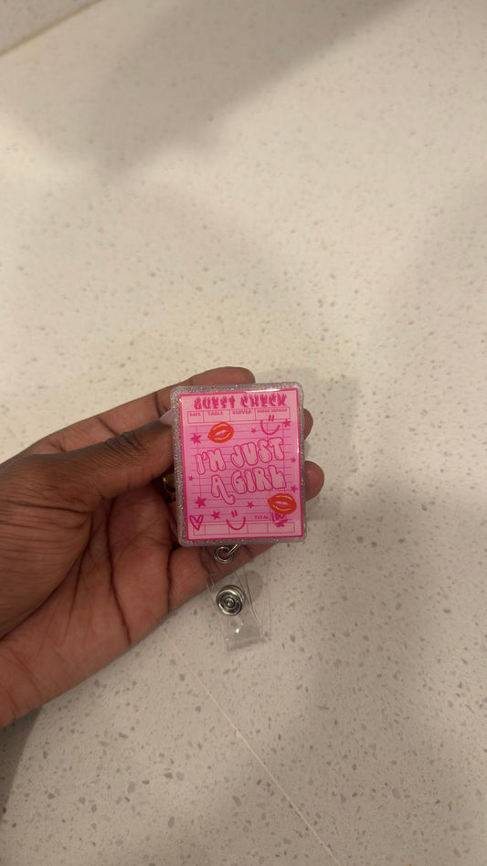 I'm Just a Girl Badge Reel