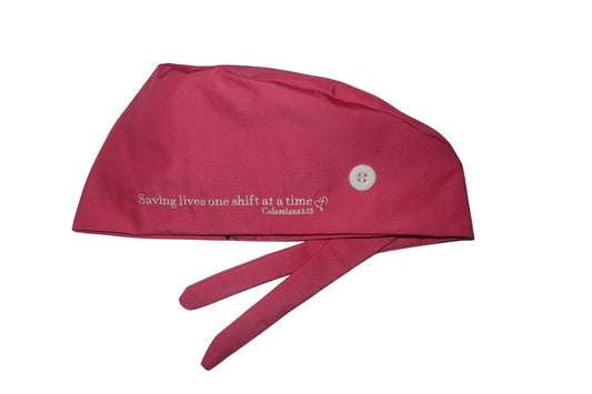 Colossians 3:23 Satin-Lined Scrub Caps