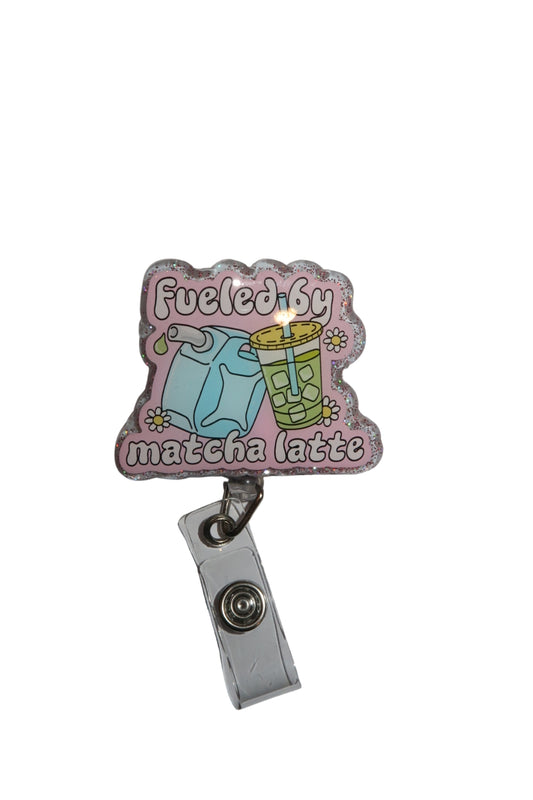 Matcha Addict Badge Reel